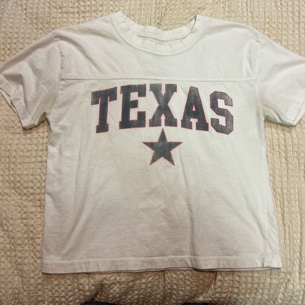 White Texas Graphic T-Shirt